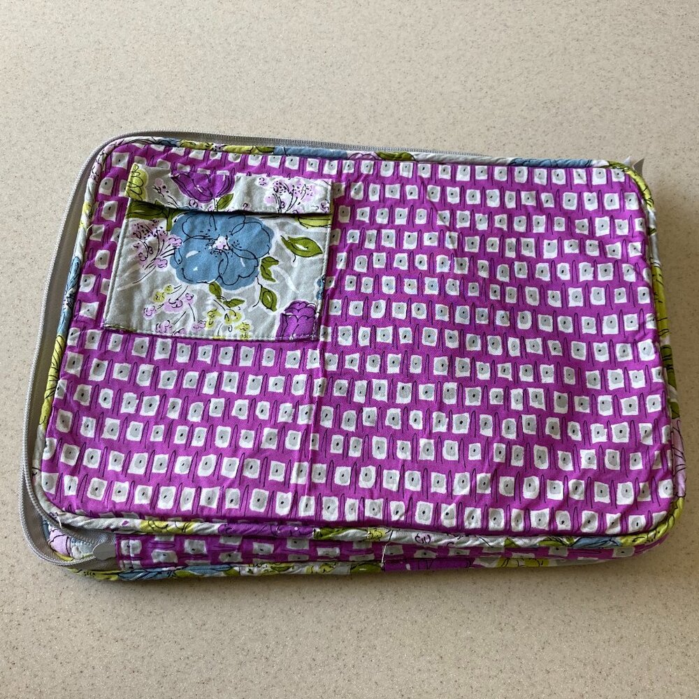 Vera Bradley Laptop Case EUC Watercolor Pattern - Picture 12 of 14